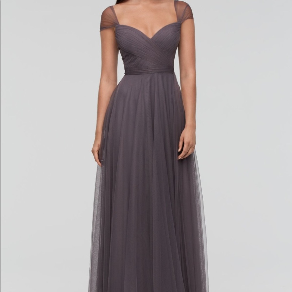 Watters & Watters Bridesmaid Dress 9361 Pewter